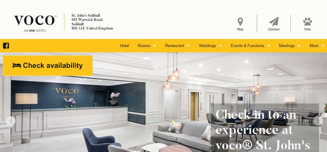 voco™ hotel websites